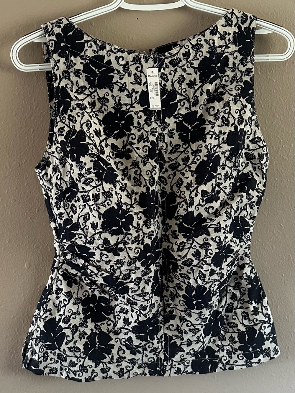 Madewell tank size 0 zipper repair